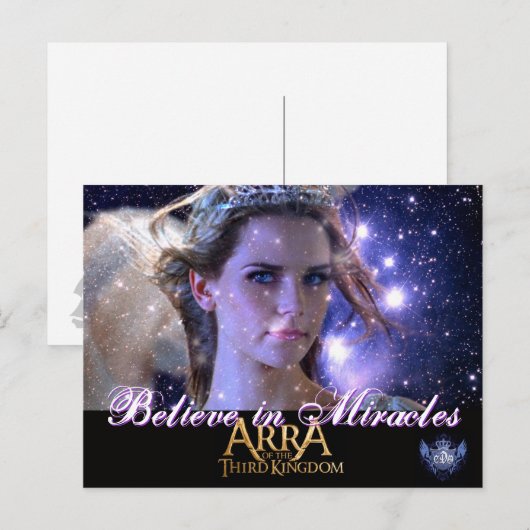 信じMiracleS.はがき ポストカード (正面/裏面)