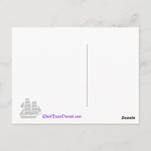 信じMiracleS.はがき ポストカード (裏面)