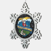信じPromise Snowflake Framedオーナメント スノーフレークピューターオーナメント (右)