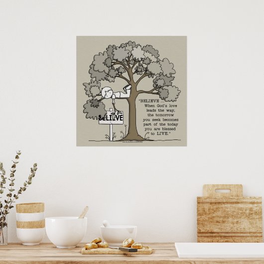 信じTO LIVE-SQUARE NO 縁ど ポスター (キッチン)