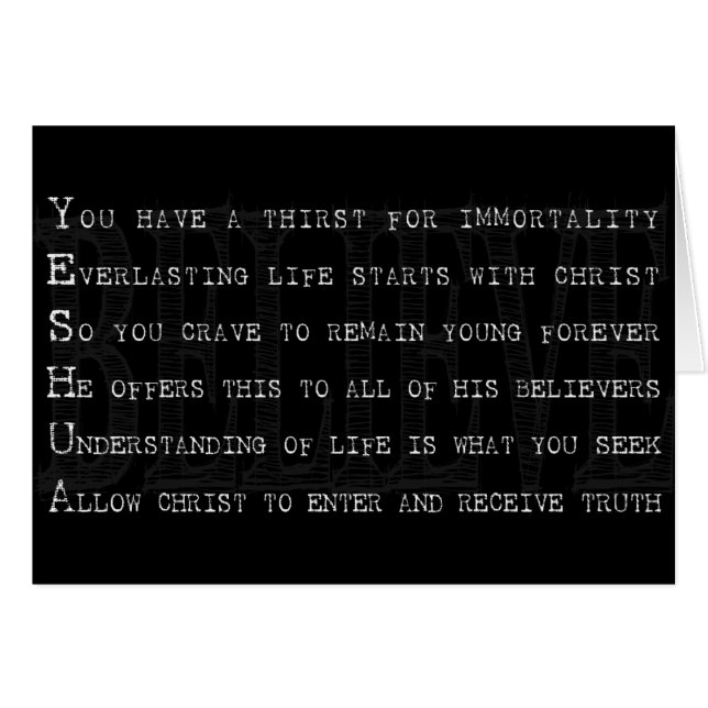 信じYeshua.クリスチャン (正面横)