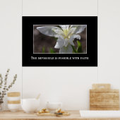 信ずれば不可能あり ポスター (キッチン)