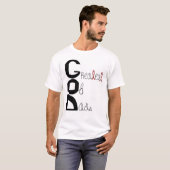 信はっきりした仰であること Tシャツ (正面フル)