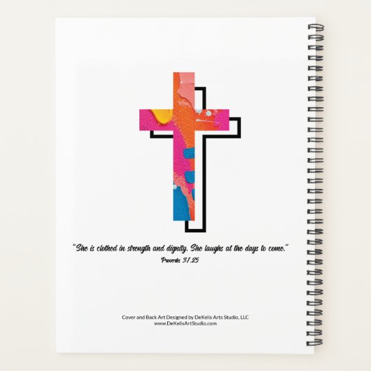 信はっきりした仰感動的プランナー プランナー手帳 (裏面)