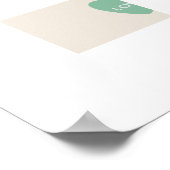 信やる気を起こさせる念願い愛ハートポスター ポスター (角)