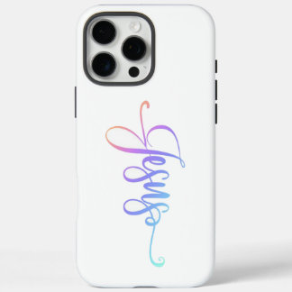 信カラフルエレガント念iPhone iPhone 16 Pro Maxケース