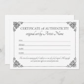 信クラシックエレガント託書 サンキューカード (正面/裏面)