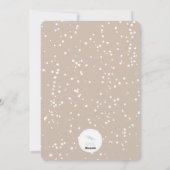 信クラシック教はっきりしたクリスマスの写真カード シーズンカード (裏面)