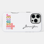 信スタイリッシュカラフル念iPhone iPhoneケース (裏面横)