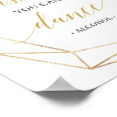 信モダンじてくれ結婚よ ポスター (角)