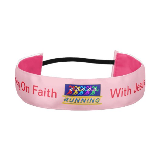 信ランニング信上の アスレチックヘッドバンド (正面)