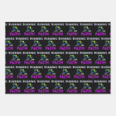 信ランニング教クリスチャンのランナー ラッピングペーパーシート (正面)