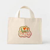 信仰かわいらしのインスピレーションをトートバッグ ミニトートバッグ (正面)