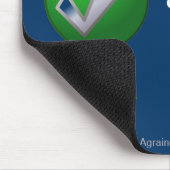信仰か恐怖か、賢く選べ マウスパッド (コーナー)
