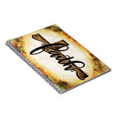 信仰が交差するかわいらし気モダン付き ノートブック (右側)