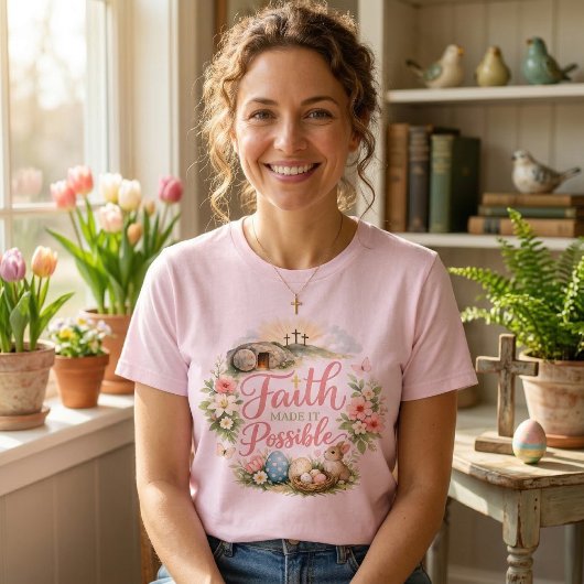 信仰が可能にしたイースター Tシャツ