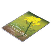 信仰が報いを受ける ノートブック (左側)