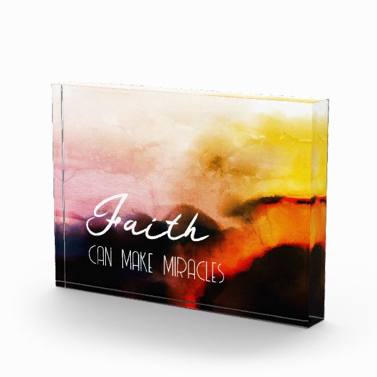 信仰が奇跡を作るグランジバラ金ゴールド フォトブロック (右)