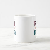信仰が奇跡を起こす コーヒーマグカップ (中央)