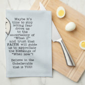 信仰が導く キッチンタオル (四つ折り)