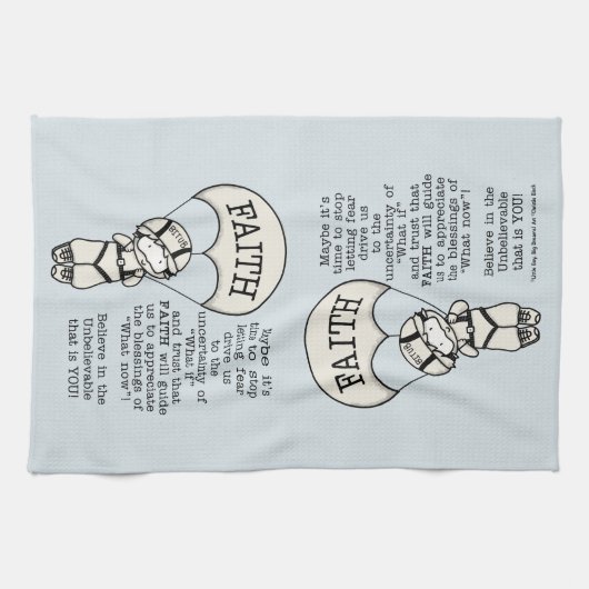 信仰が導く キッチンタオル (横)