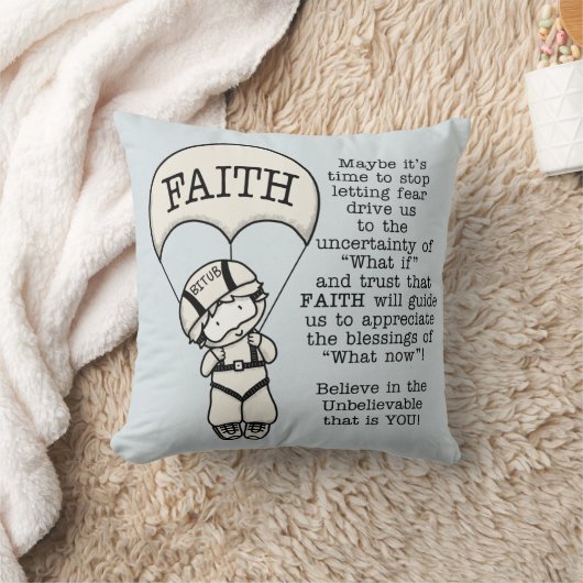 信仰が導く クッション (ブランケット)