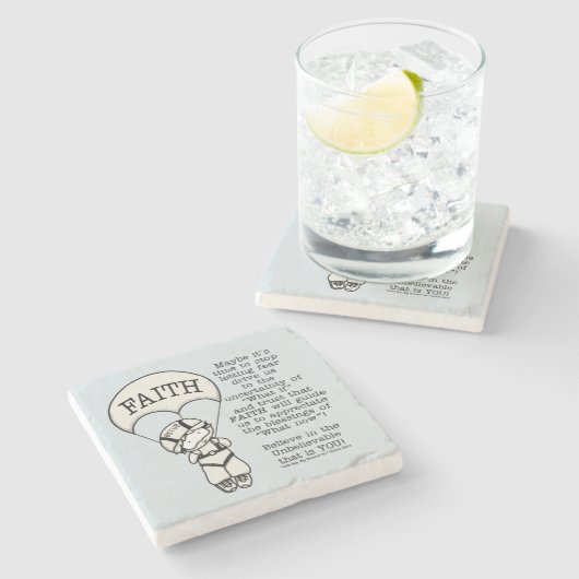 信仰が導く ストーンコースター (横)