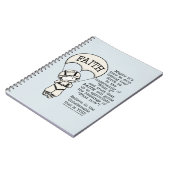 信仰が導く ノートブック (左側)