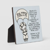 信仰が導く フォトプラーク (正面)