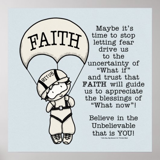 信仰が導く ポスター (正面)