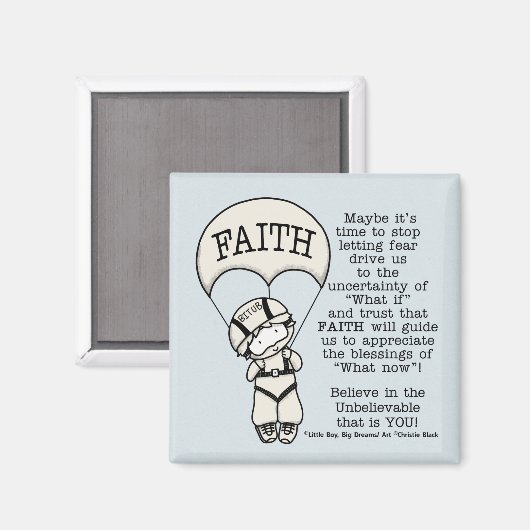 信仰が導く マグネット (正面/裏面)