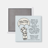 信仰が導く マグネット (正面/裏面)