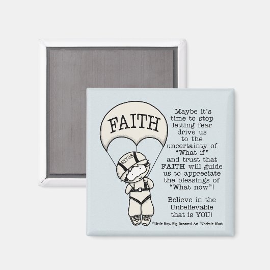 信仰が導く マグネット (正面/裏面)