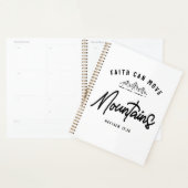 信仰が山を動かすマタイ17:20クリスチャン プランナー手帳 (ディスプレー)