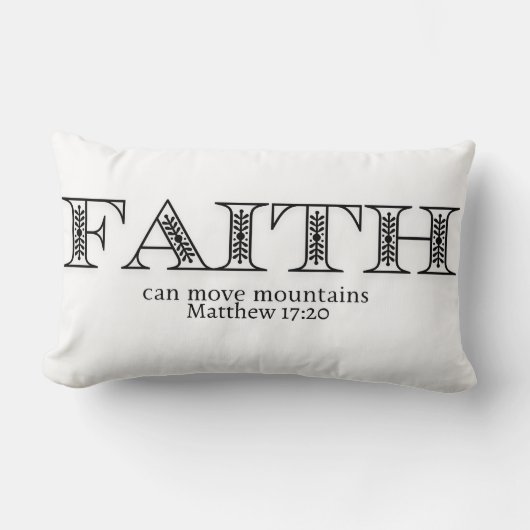 信仰が山岳信者を動かす ランバークッション (正面)