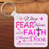 信仰が扉に答える キーホルダー (正面)