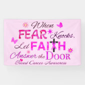 信仰が扉に答える 横断幕 (横)