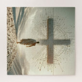 信仰が永遠に出会う – 確信の旅 ジグソーパズル (横)