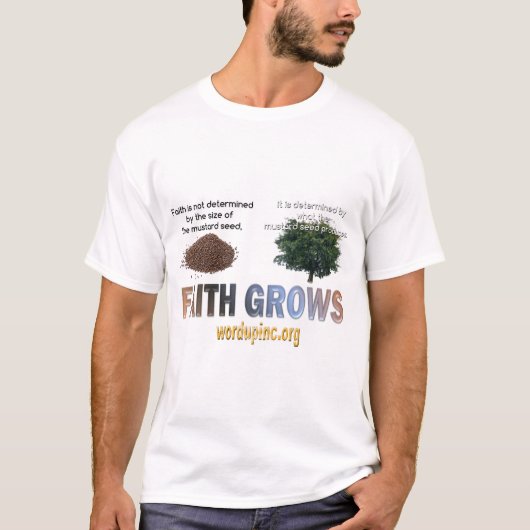 信仰が深まる Tシャツ (正面)