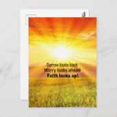 信仰が現れる! ポストカード (正面/裏面)