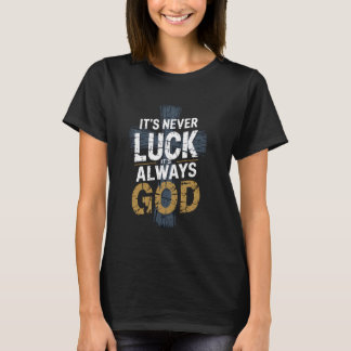 信仰が運命を覆す インスピレーショナルTシャツ Tシャツ