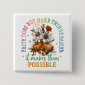 信仰が違う.... 缶バッジ (正面)