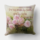 信仰ではなく視力による歩行装飾用クッションデコール クッション (裏面)