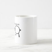 信仰で歩く コーヒーマグカップ (中央)