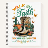 信仰で歩.... ノートブック (正面)