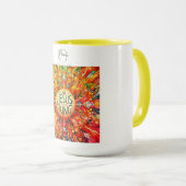 "信仰でsip：イエスはコーヒマグカップ王である" マグカップ (正面右)