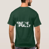 信仰とともに歩む Tシャツ (裏面)