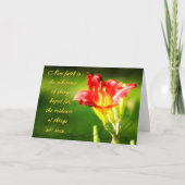 信仰とは カード (正面)