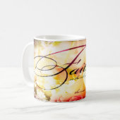 信仰とは コーヒーマグカップ (正面左)