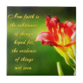 信仰とは タイル (正面)